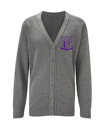 Grey Cardigan (Child) - Discontinued 28"